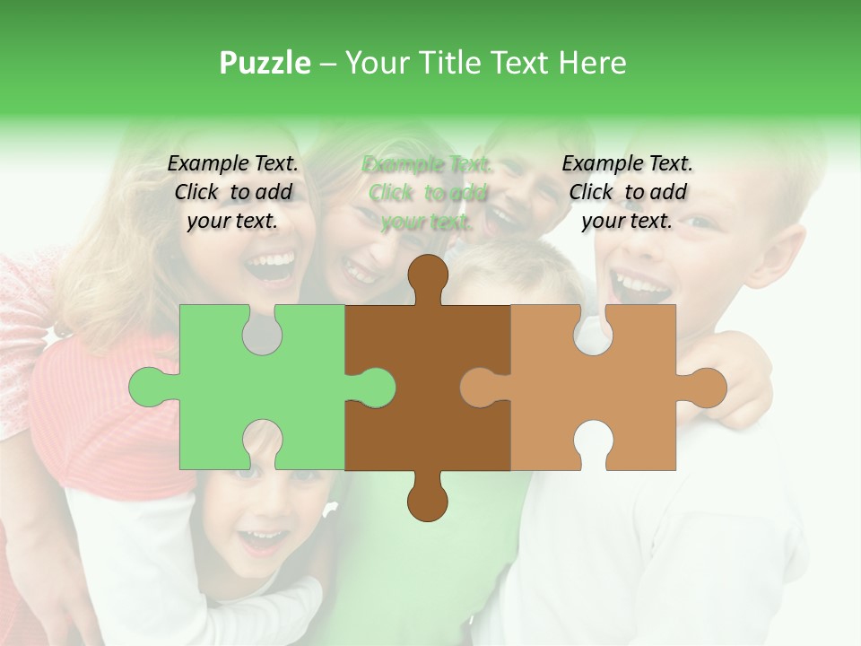 Texture Aqua Science PowerPoint Template