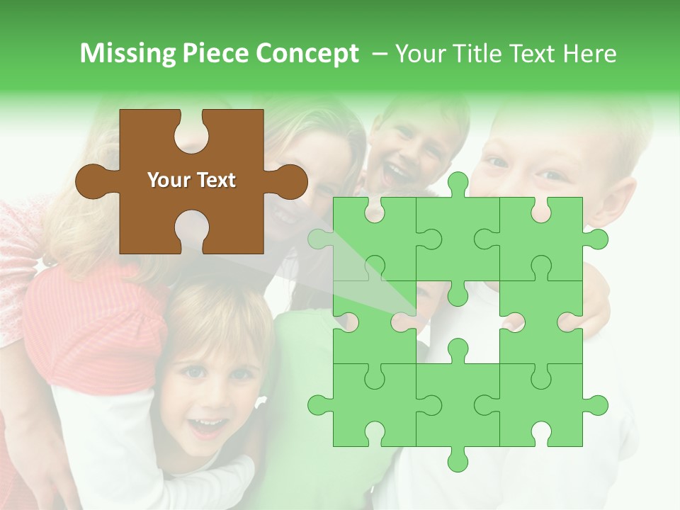 Texture Aqua Science PowerPoint Template