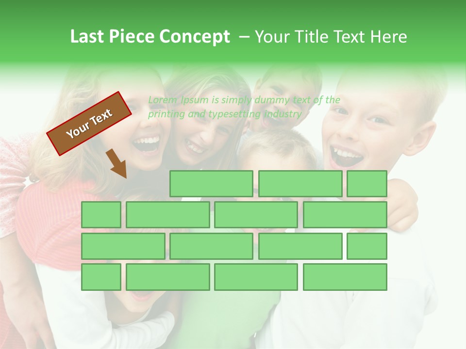 Texture Aqua Science PowerPoint Template