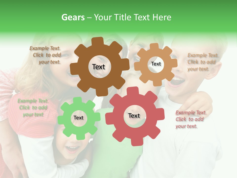 Texture Aqua Science PowerPoint Template