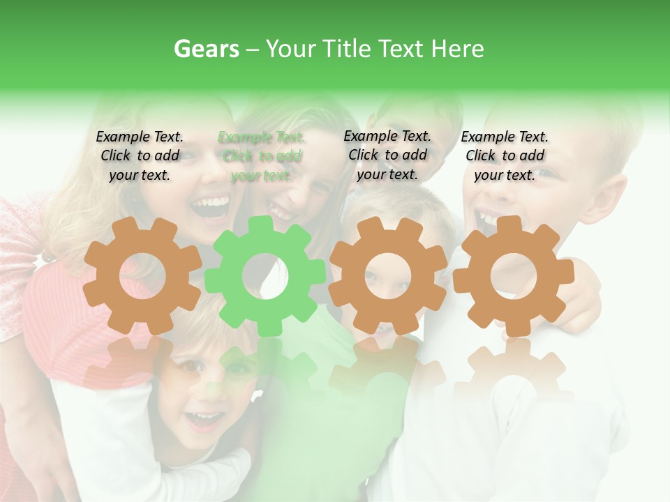 Texture Aqua Science PowerPoint Template