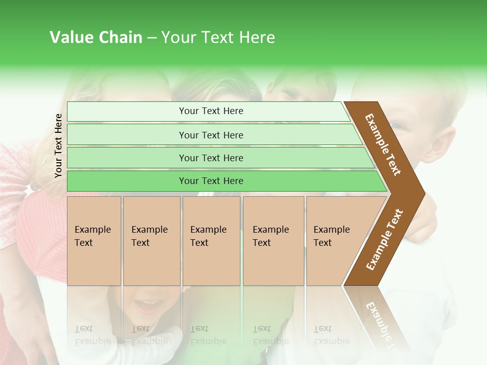 Texture Aqua Science PowerPoint Template