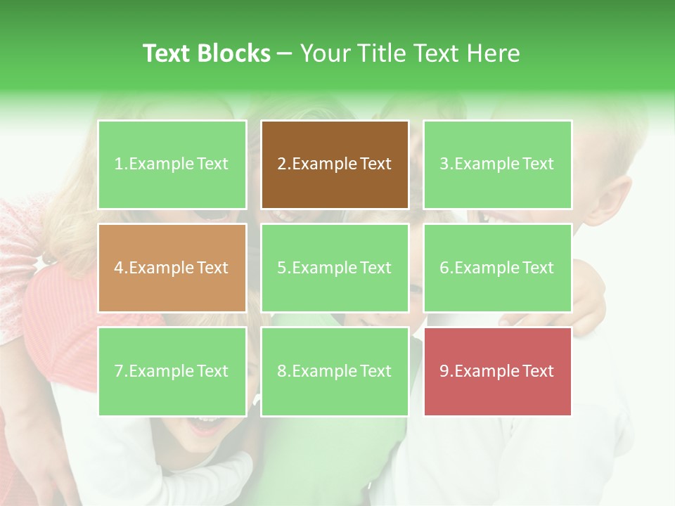 Texture Aqua Science PowerPoint Template