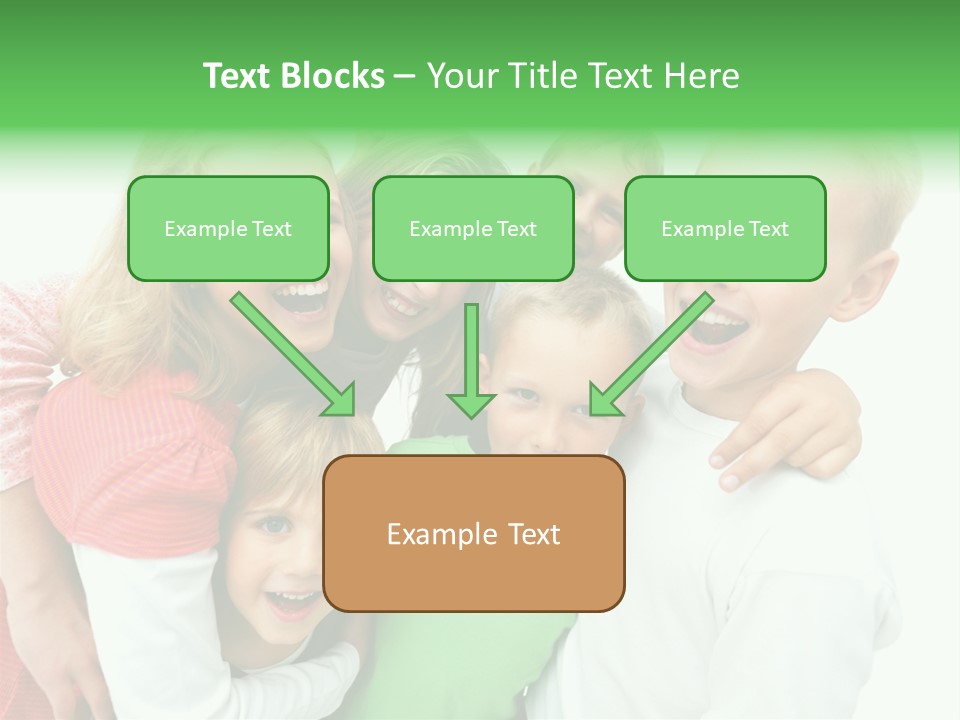 Texture Aqua Science PowerPoint Template