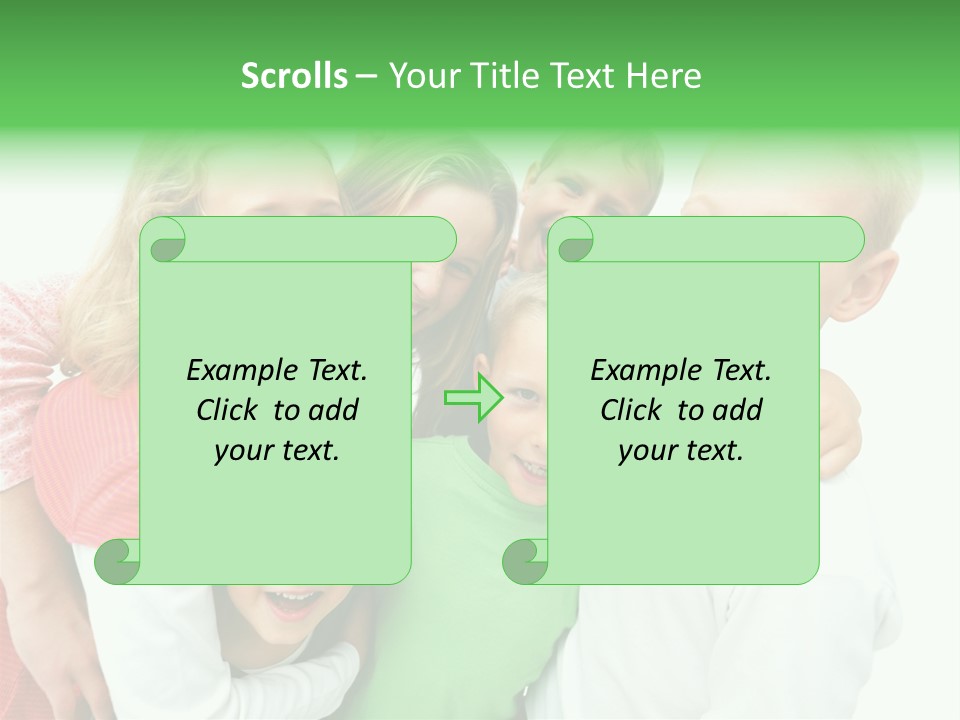 Texture Aqua Science PowerPoint Template
