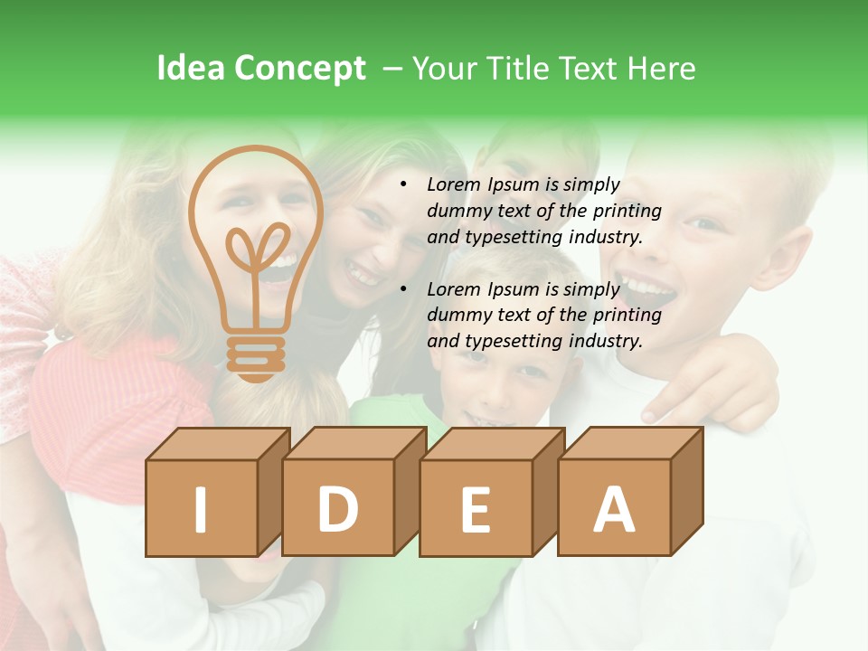 Texture Aqua Science PowerPoint Template