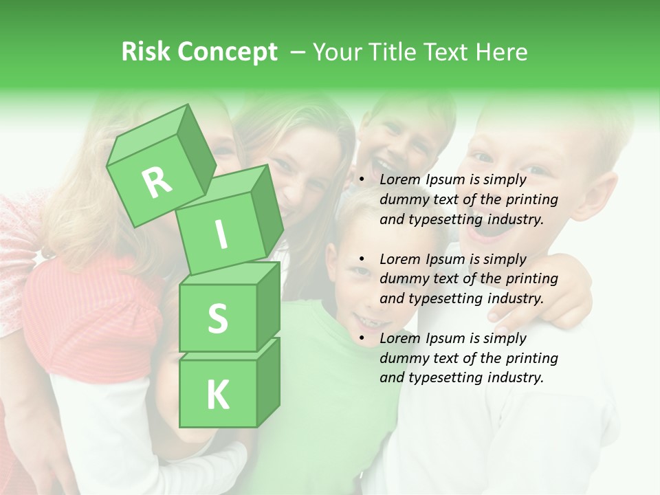 Texture Aqua Science PowerPoint Template