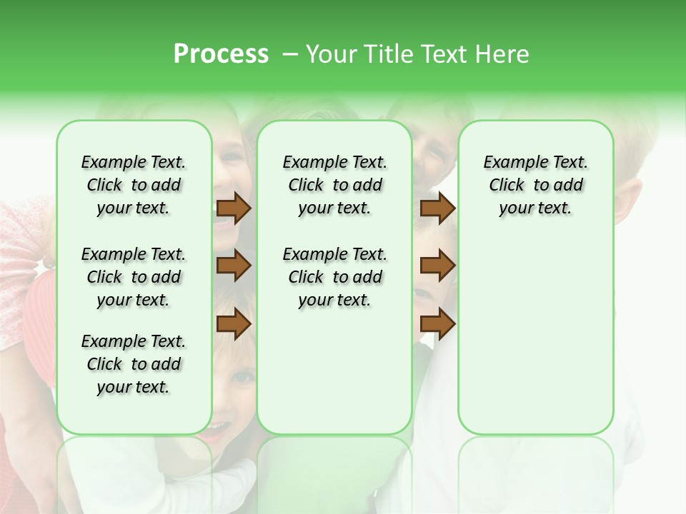 Texture Aqua Science PowerPoint Template