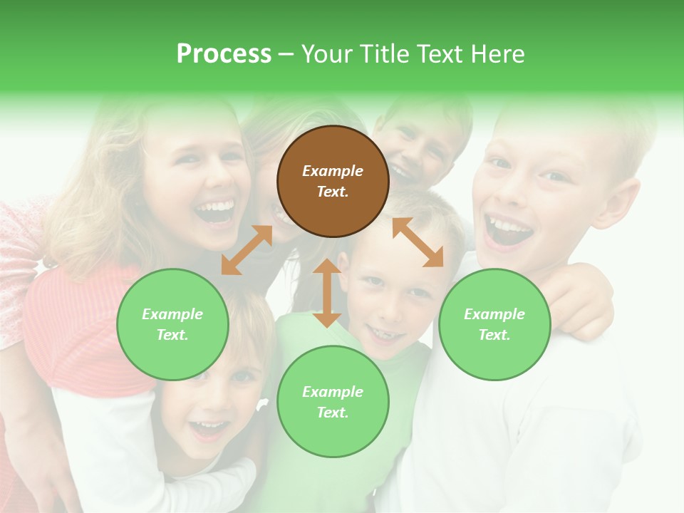 Texture Aqua Science PowerPoint Template