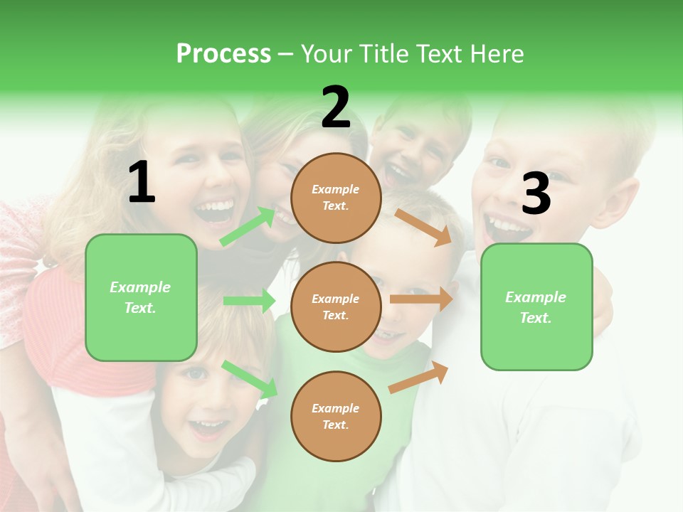 Texture Aqua Science PowerPoint Template