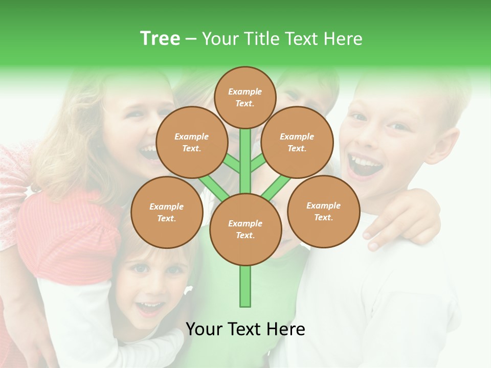 Texture Aqua Science PowerPoint Template