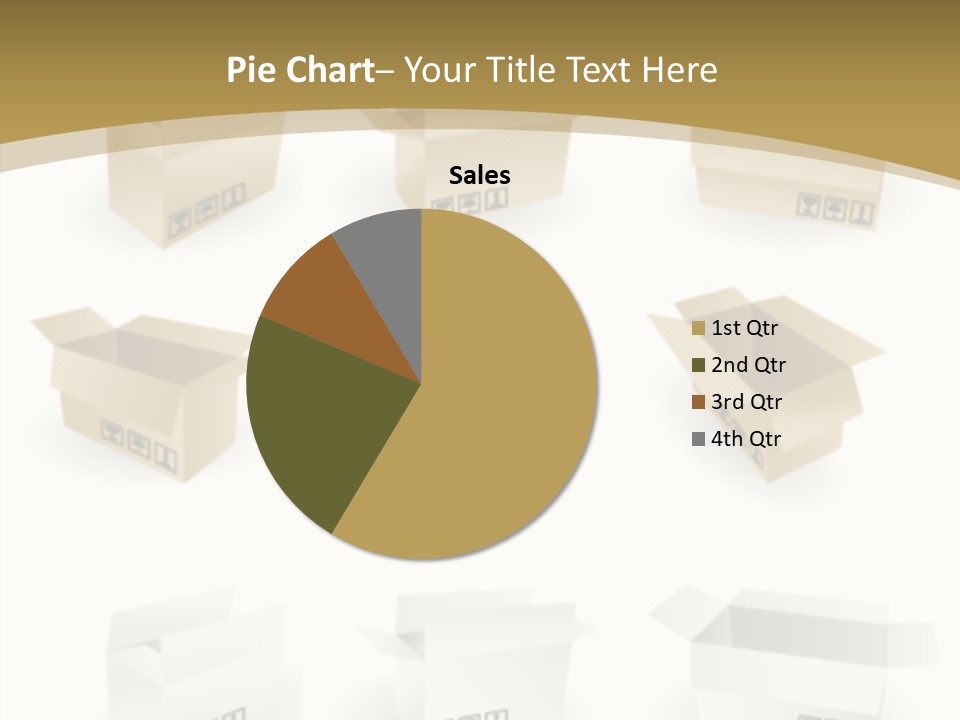 Upward Danger Cardboard PowerPoint Template