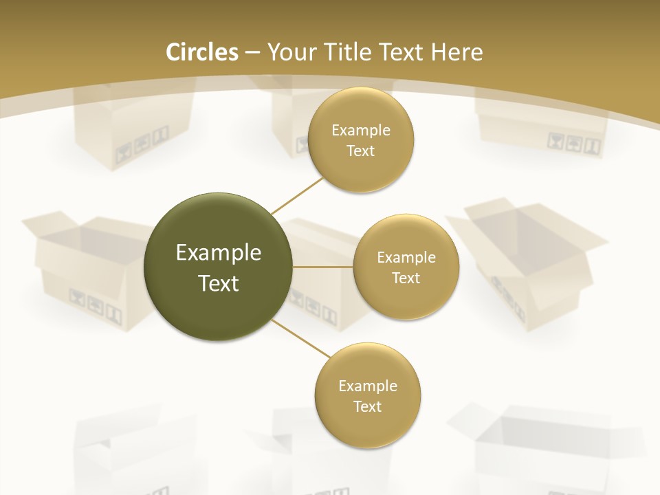 Upward Danger Cardboard PowerPoint Template