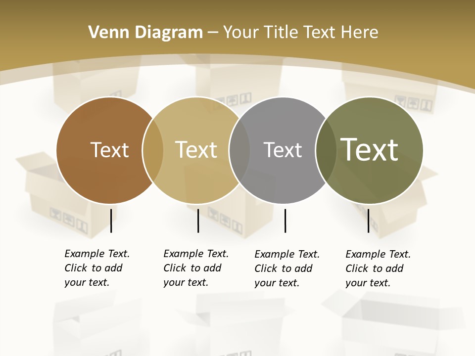 Upward Danger Cardboard PowerPoint Template
