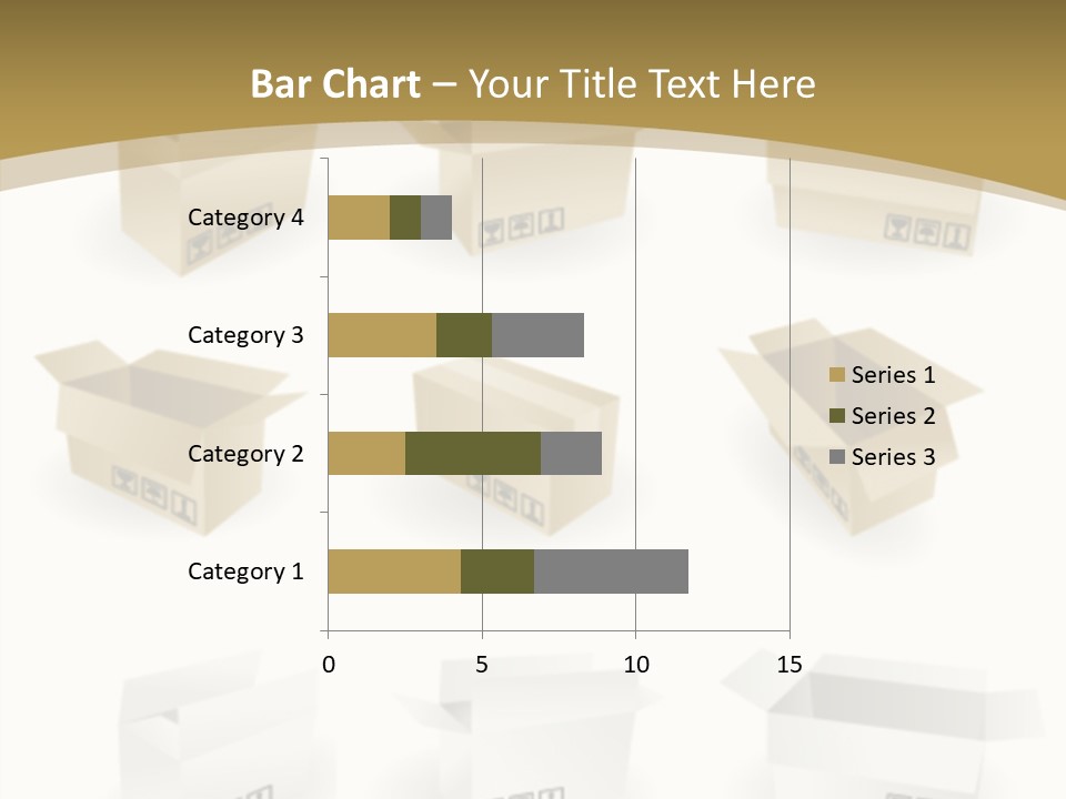 Upward Danger Cardboard PowerPoint Template