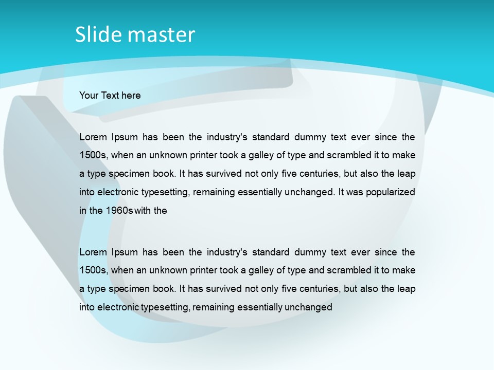 Computer Painting Sign PowerPoint Template