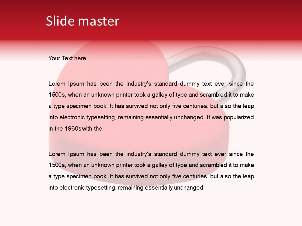 Guard Valentine Steel PowerPoint Template