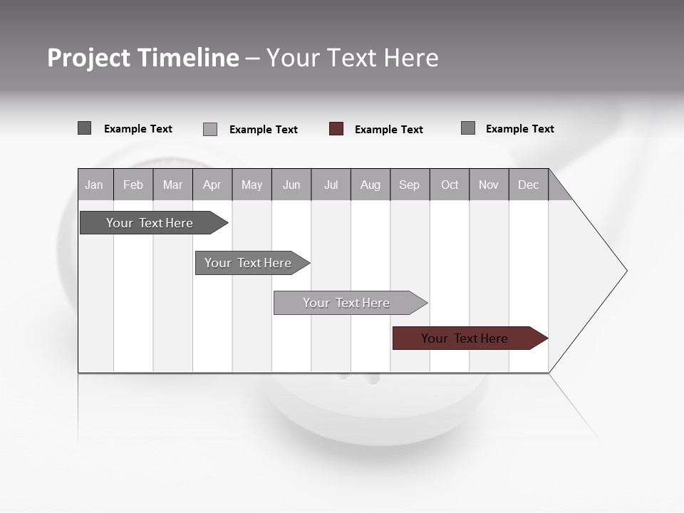 A Pair Of Headphones Sitting On Top Of A Table PowerPoint Template