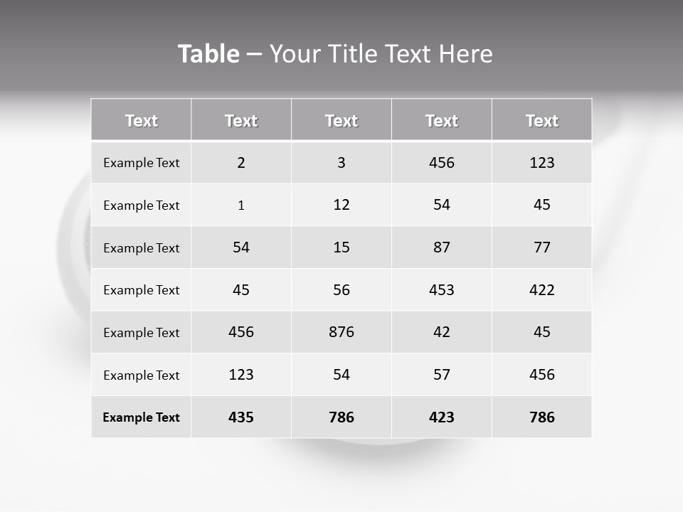 A Pair Of Headphones Sitting On Top Of A Table PowerPoint Template