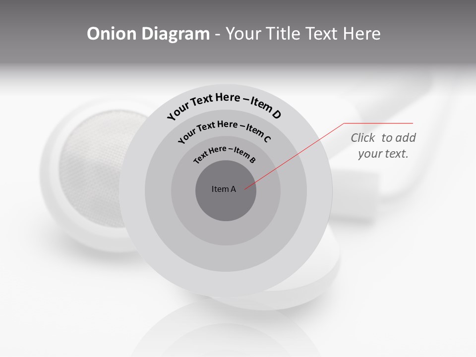 A Pair Of Headphones Sitting On Top Of A Table PowerPoint Template