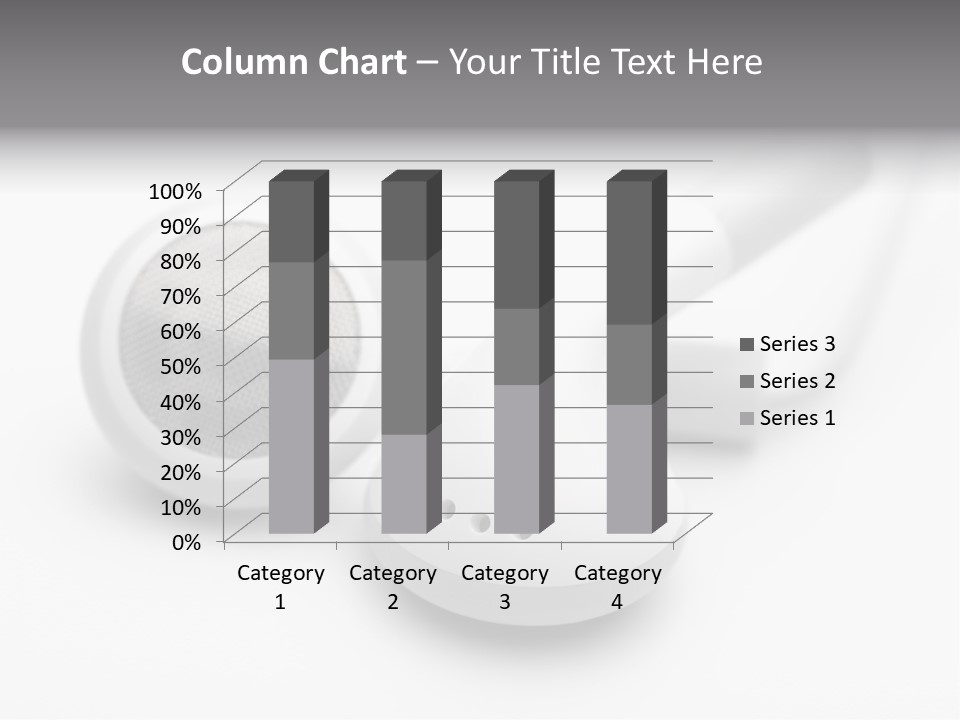 A Pair Of Headphones Sitting On Top Of A Table PowerPoint Template