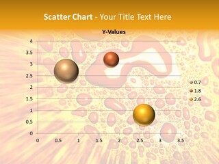 A Yellow Background With Drops Of Water On It PowerPoint Template