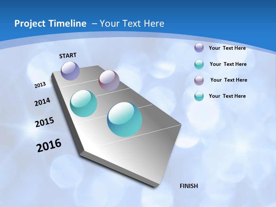 Christmas Star Light PowerPoint Template