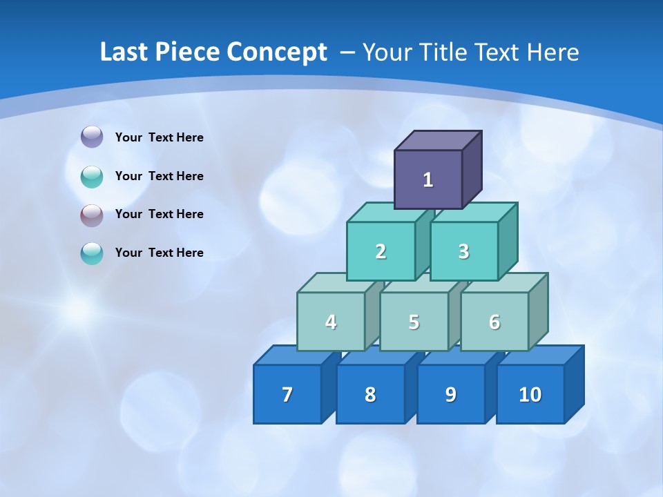 Christmas Star Light PowerPoint Template