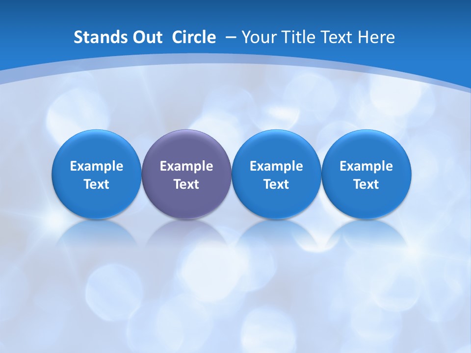 Christmas Star Light PowerPoint Template