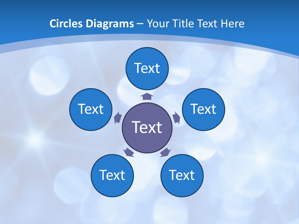 Christmas Star Light PowerPoint Template