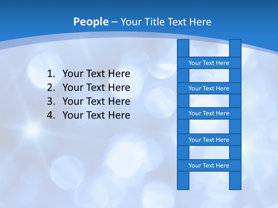 Christmas Star Light PowerPoint Template