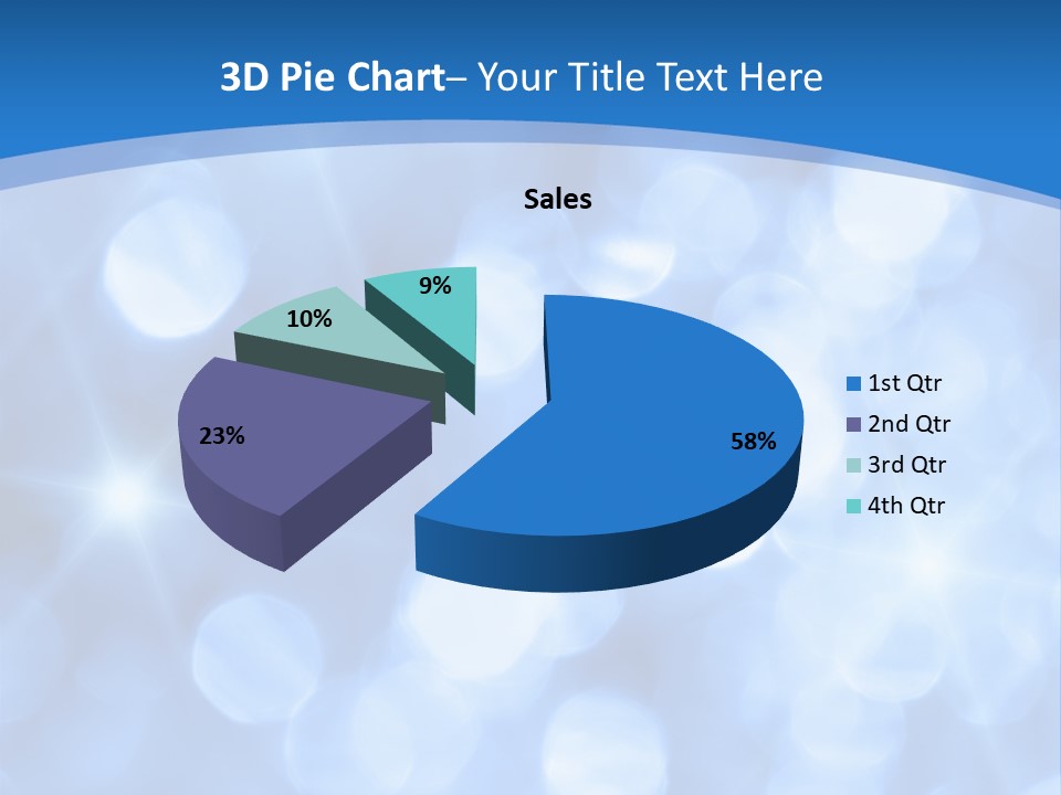 Christmas Star Light PowerPoint Template