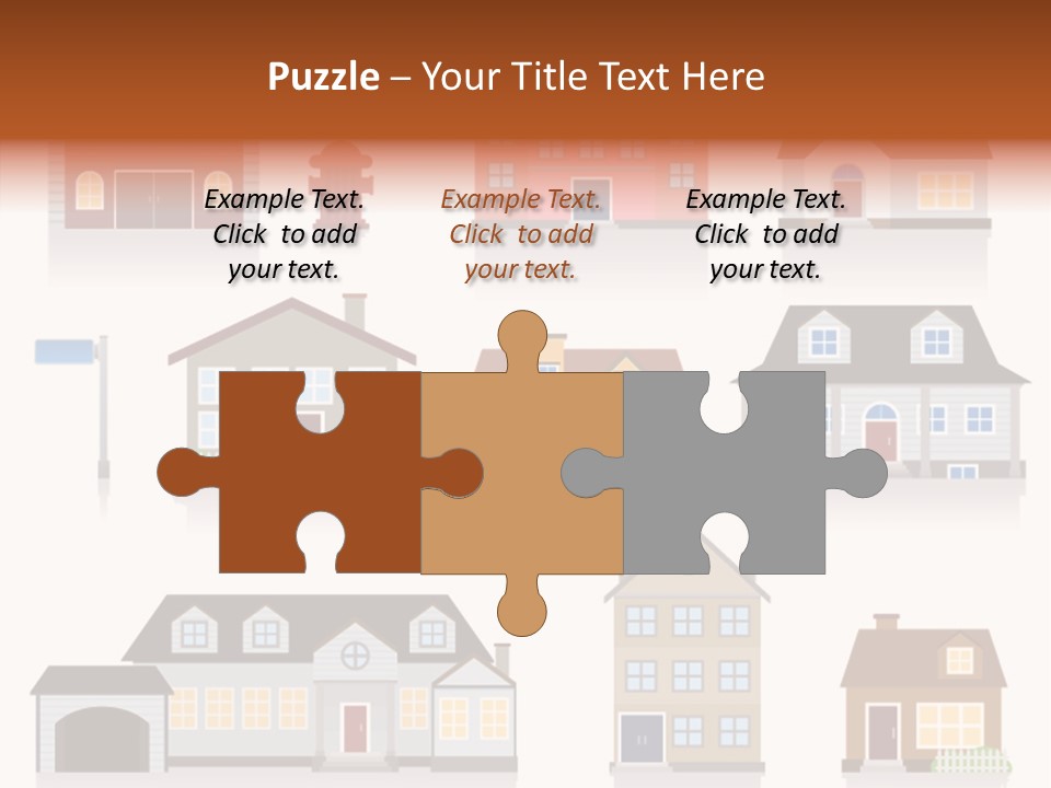 Home City House PowerPoint Template