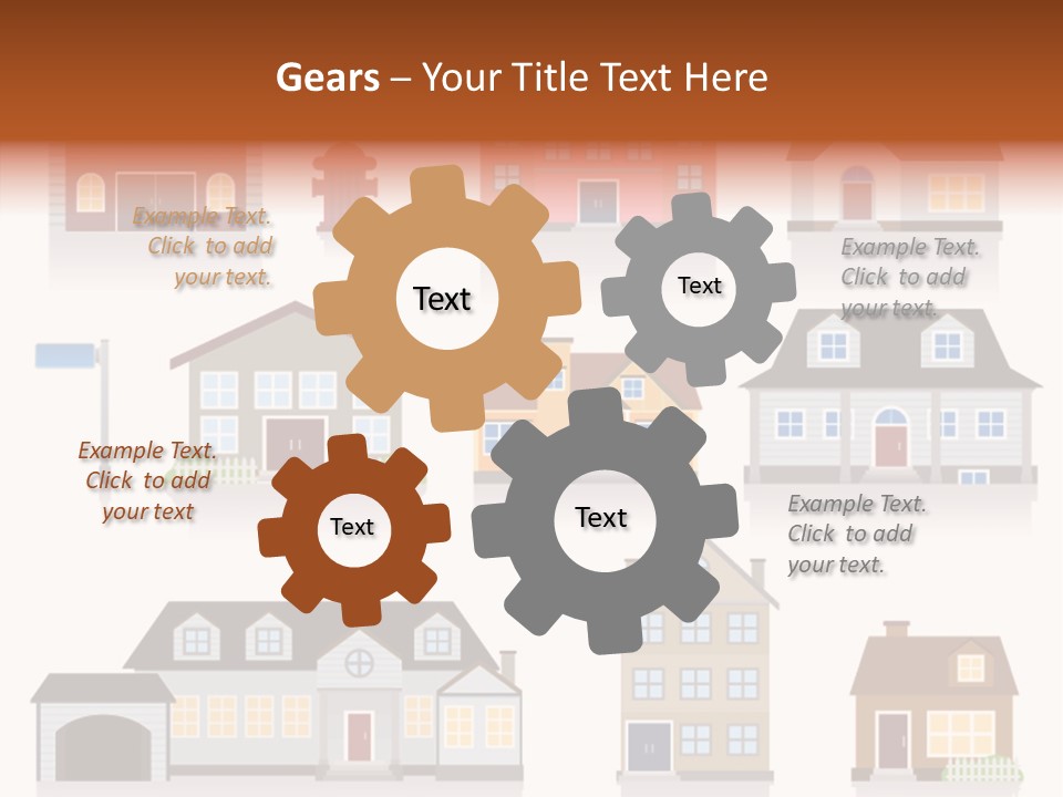 Home City House PowerPoint Template