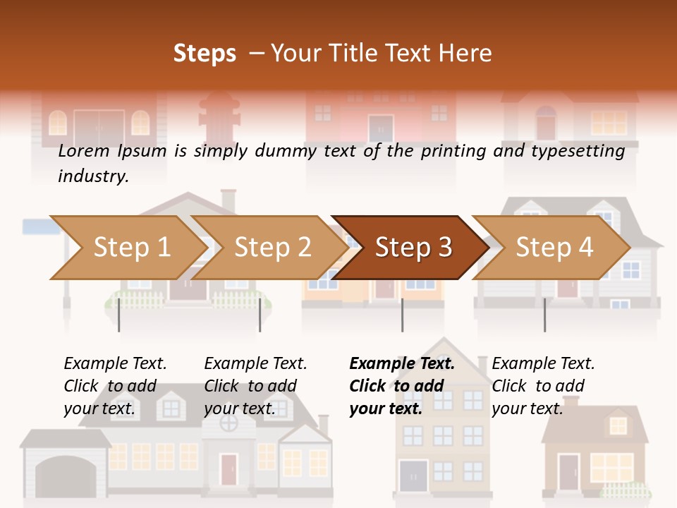 Home City House PowerPoint Template