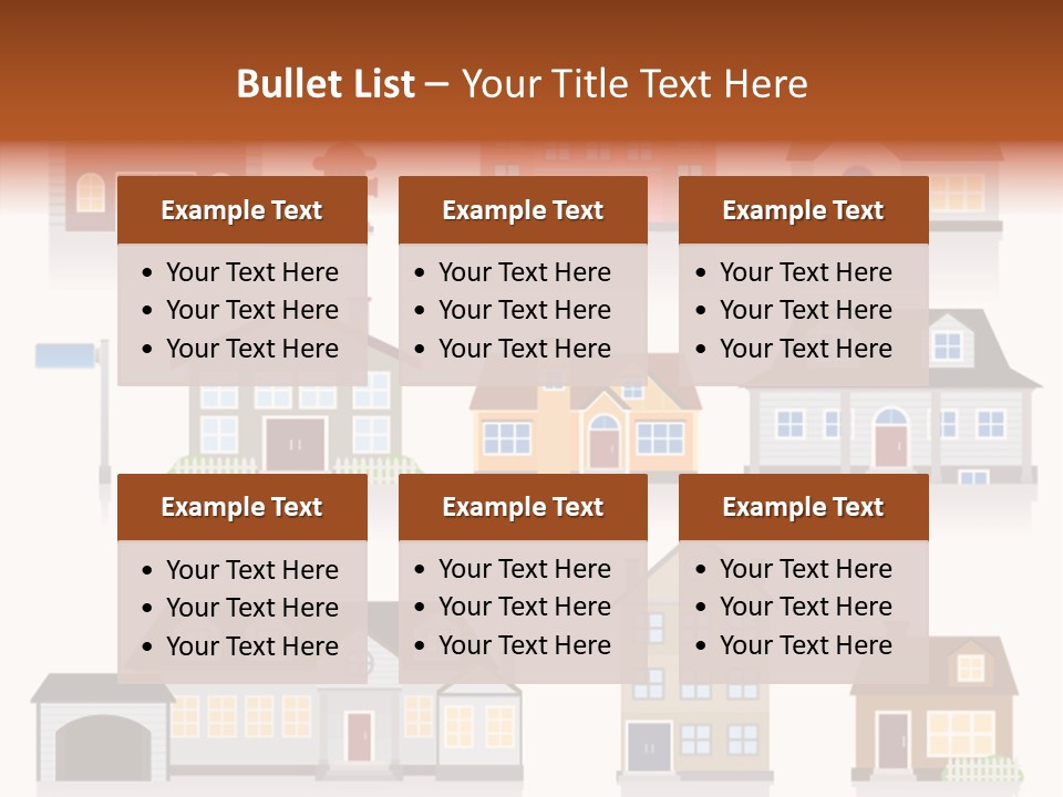 Home City House PowerPoint Template