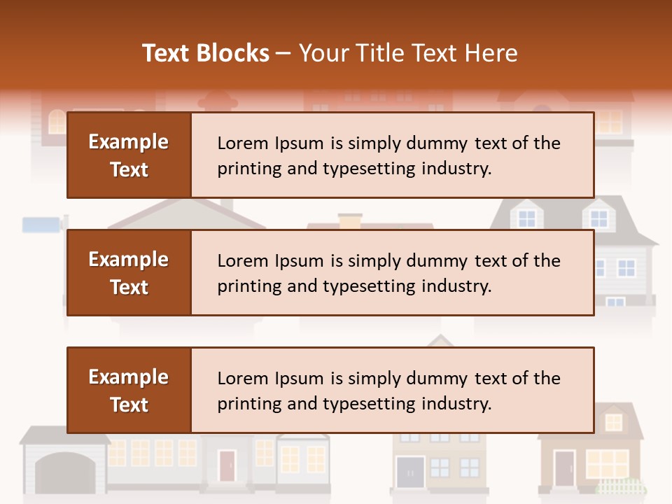 Home City House PowerPoint Template