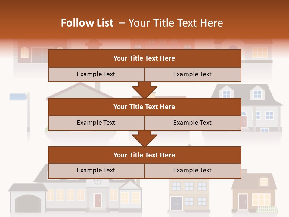 Home City House PowerPoint Template