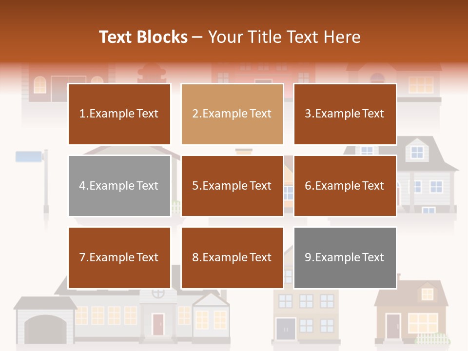 Home City House PowerPoint Template