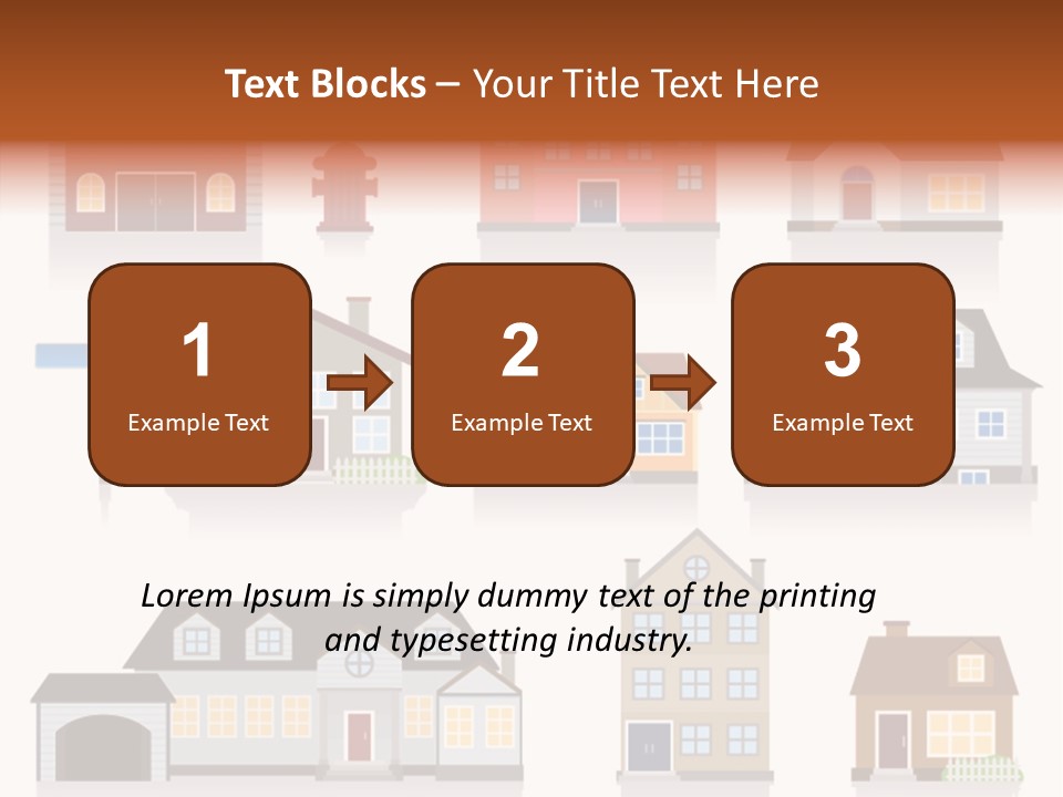 Home City House PowerPoint Template