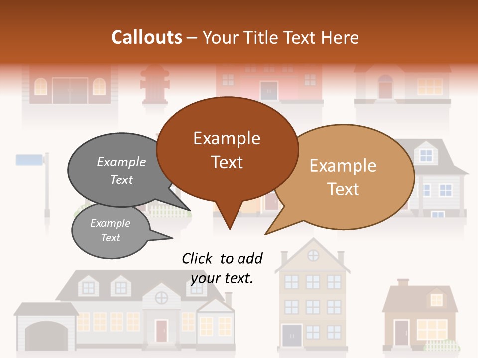 Home City House PowerPoint Template