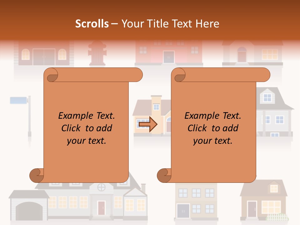 Home City House PowerPoint Template