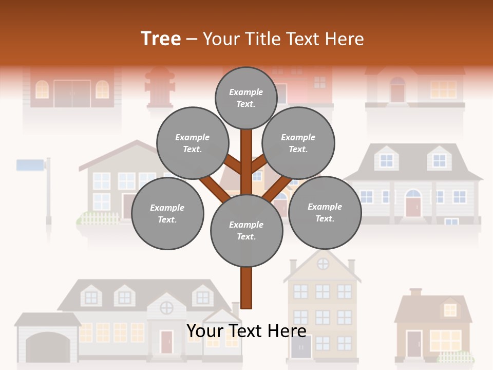 Home City House PowerPoint Template