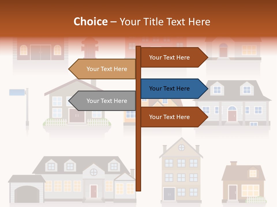 Home City House PowerPoint Template
