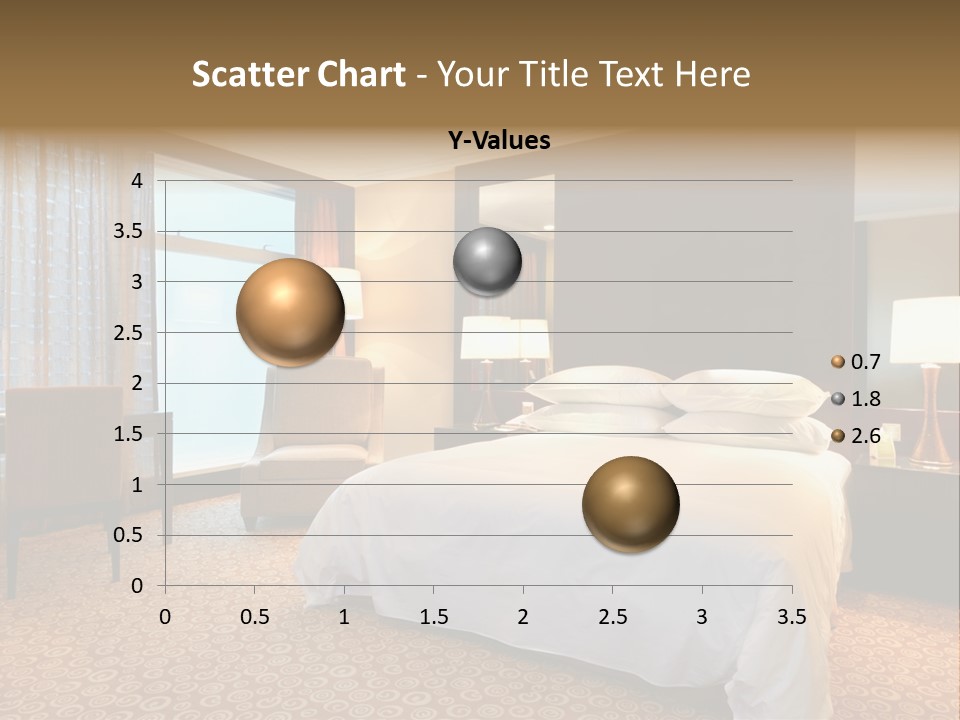 Decorating Kingsize Lamp PowerPoint Template