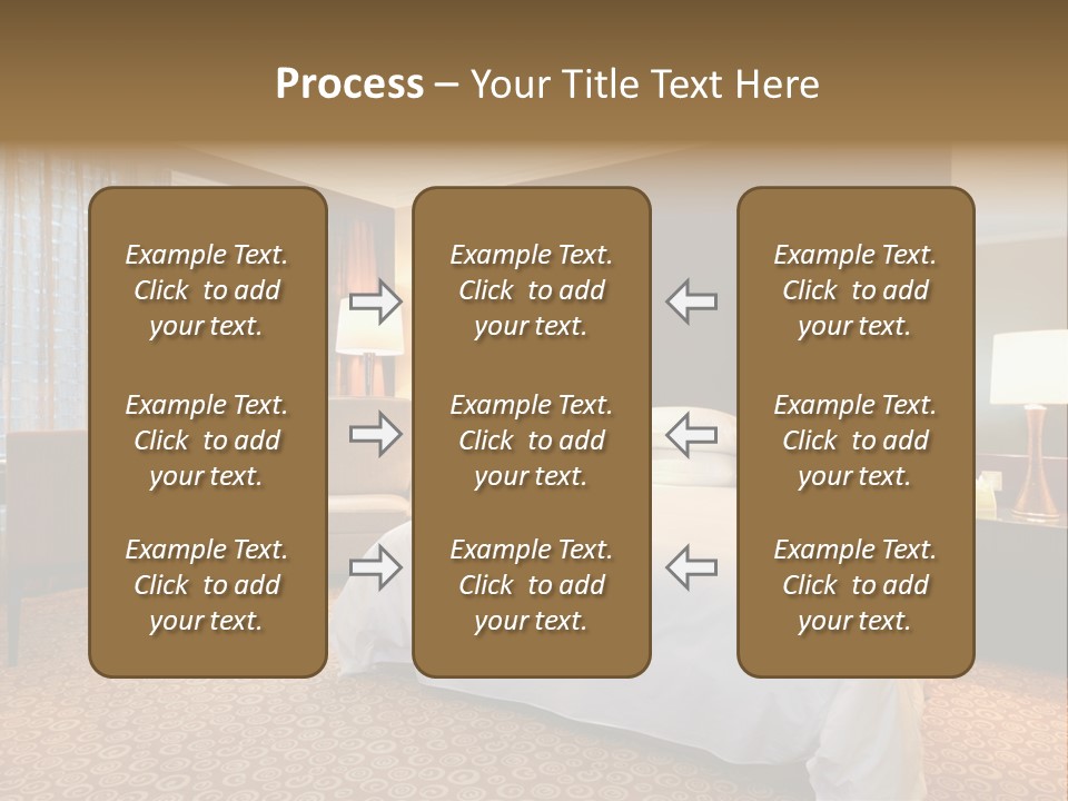 Decorating Kingsize Lamp PowerPoint Template