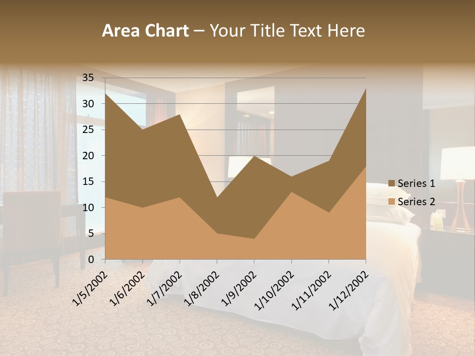 Decorating Kingsize Lamp PowerPoint Template