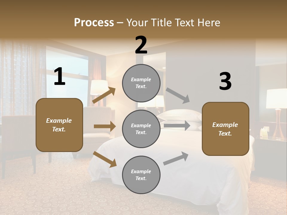 Decorating Kingsize Lamp PowerPoint Template