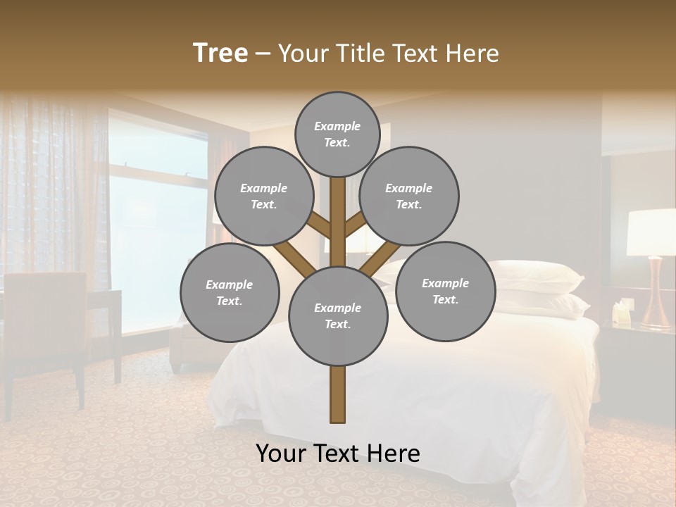 Decorating Kingsize Lamp PowerPoint Template