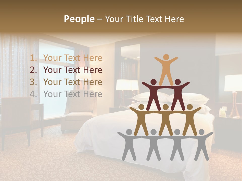 Decorating Kingsize Lamp PowerPoint Template